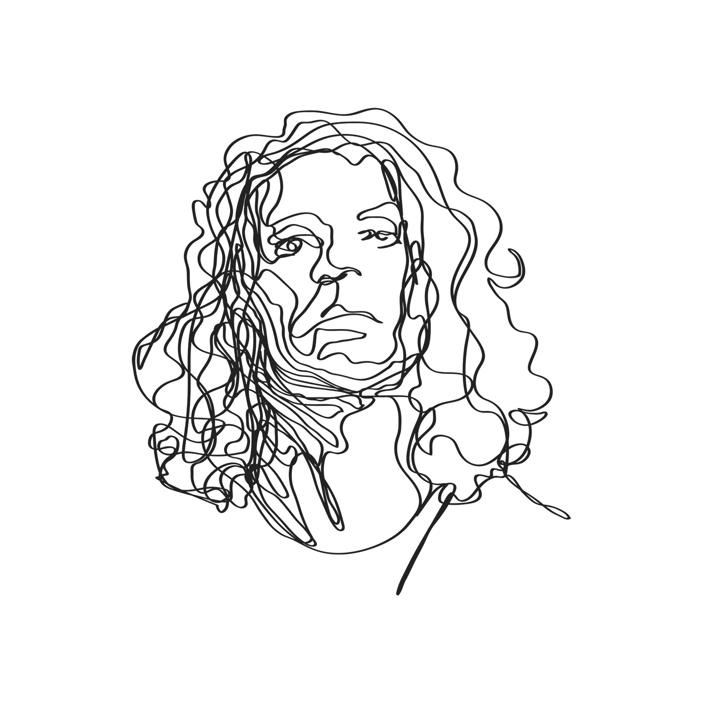 Illustrated Micheal Hutchence Illustrated Micheal Hutchence
