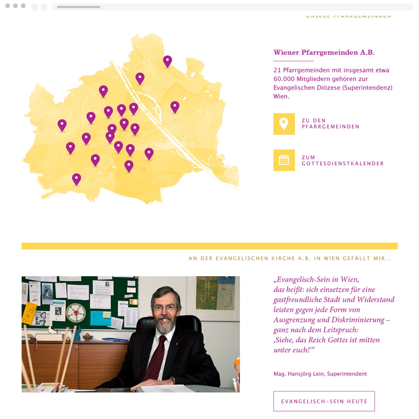 evang-wien.at – homepage design detail evang-wien.at – homepage design detail